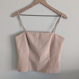 Vintage Beige Tank Top